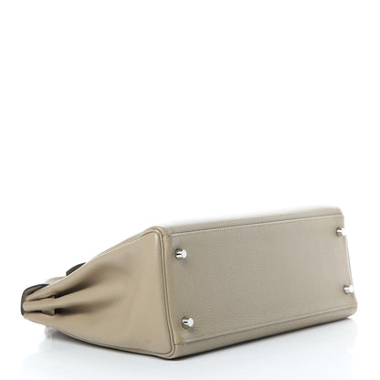 Hermes Togo Kelly Retourne 32 Gris Tourterelle 4 of 13