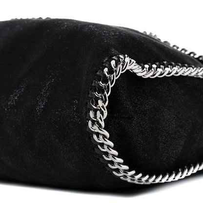 Stella McCartney Shaggy Deer Falabella Fold Over Tote Black 8 of 8