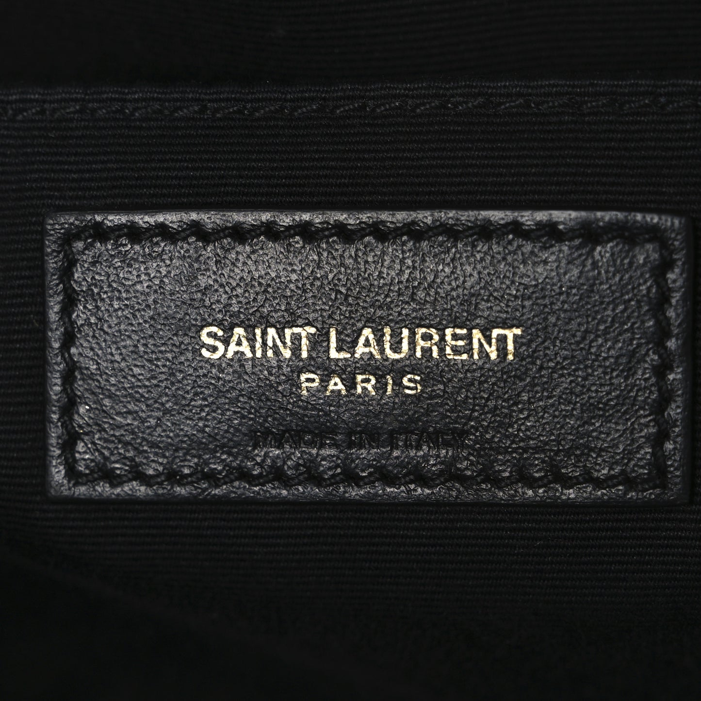 Calfskin Matelasse Monogram Lou Camera Bag Black