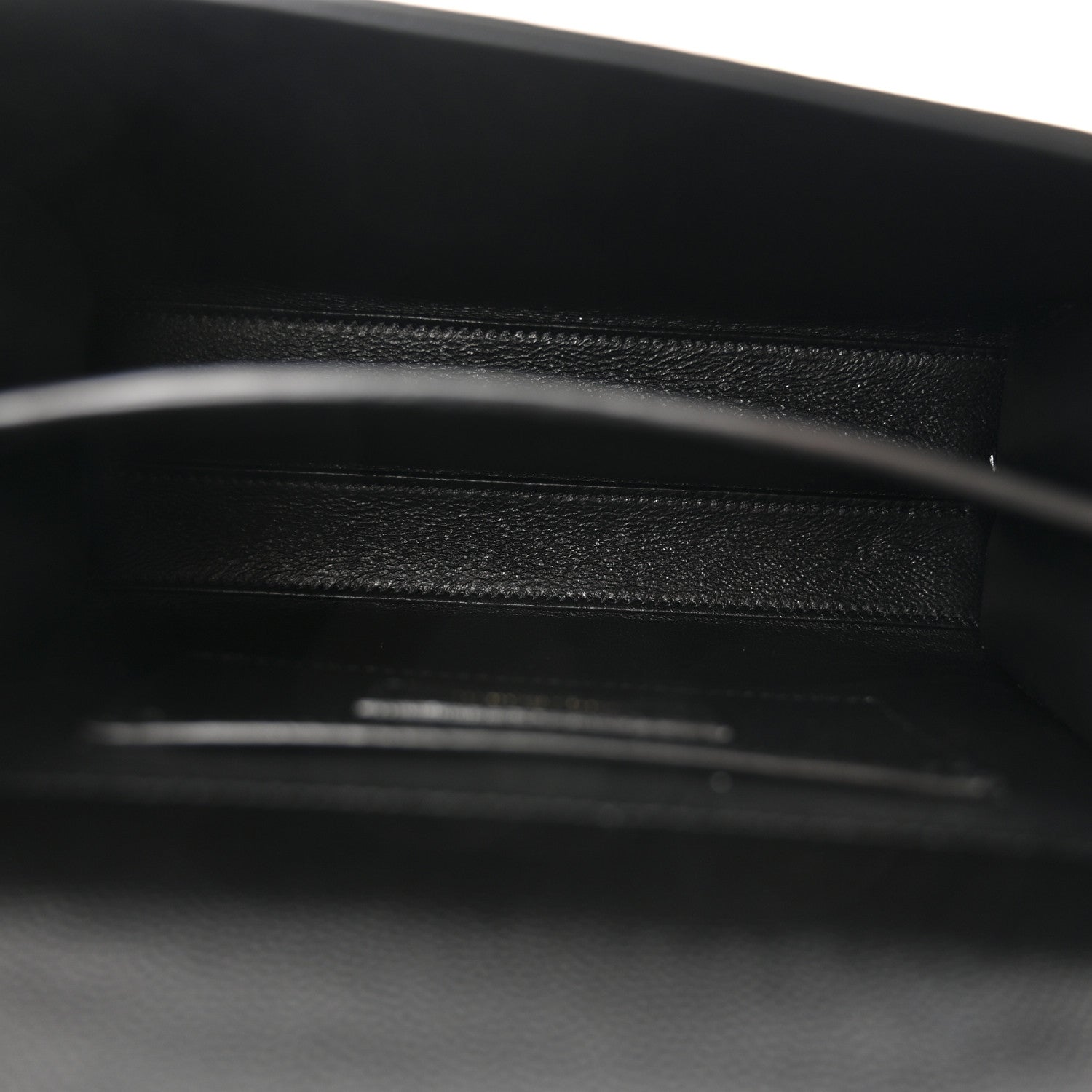 Saint Laurent Grain de Poudre Mini Classic Monogram Cassandra Top Handle Black 5 of 9