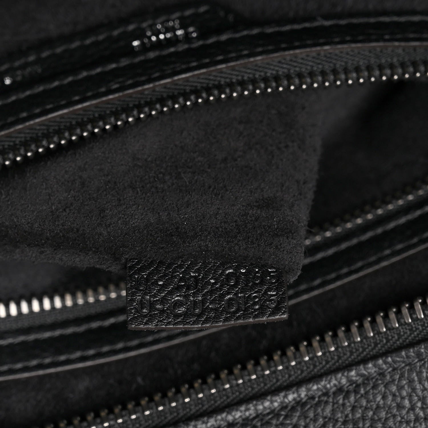 Celine Drummed Calfskin Mini Luggage Black 11 of 11