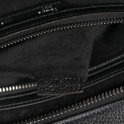 Celine Drummed Calfskin Mini Luggage Black 11 of 11
