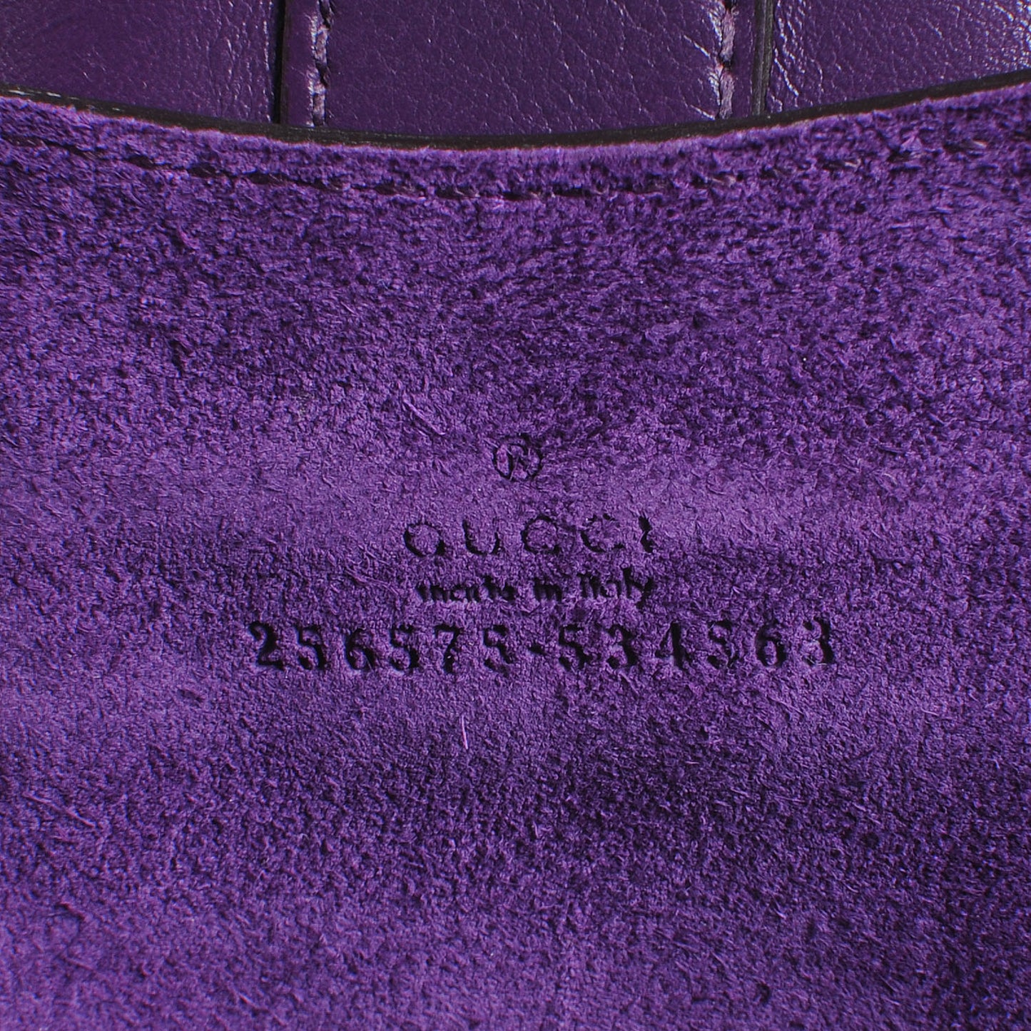 Microguccissima Ipad Case Purple