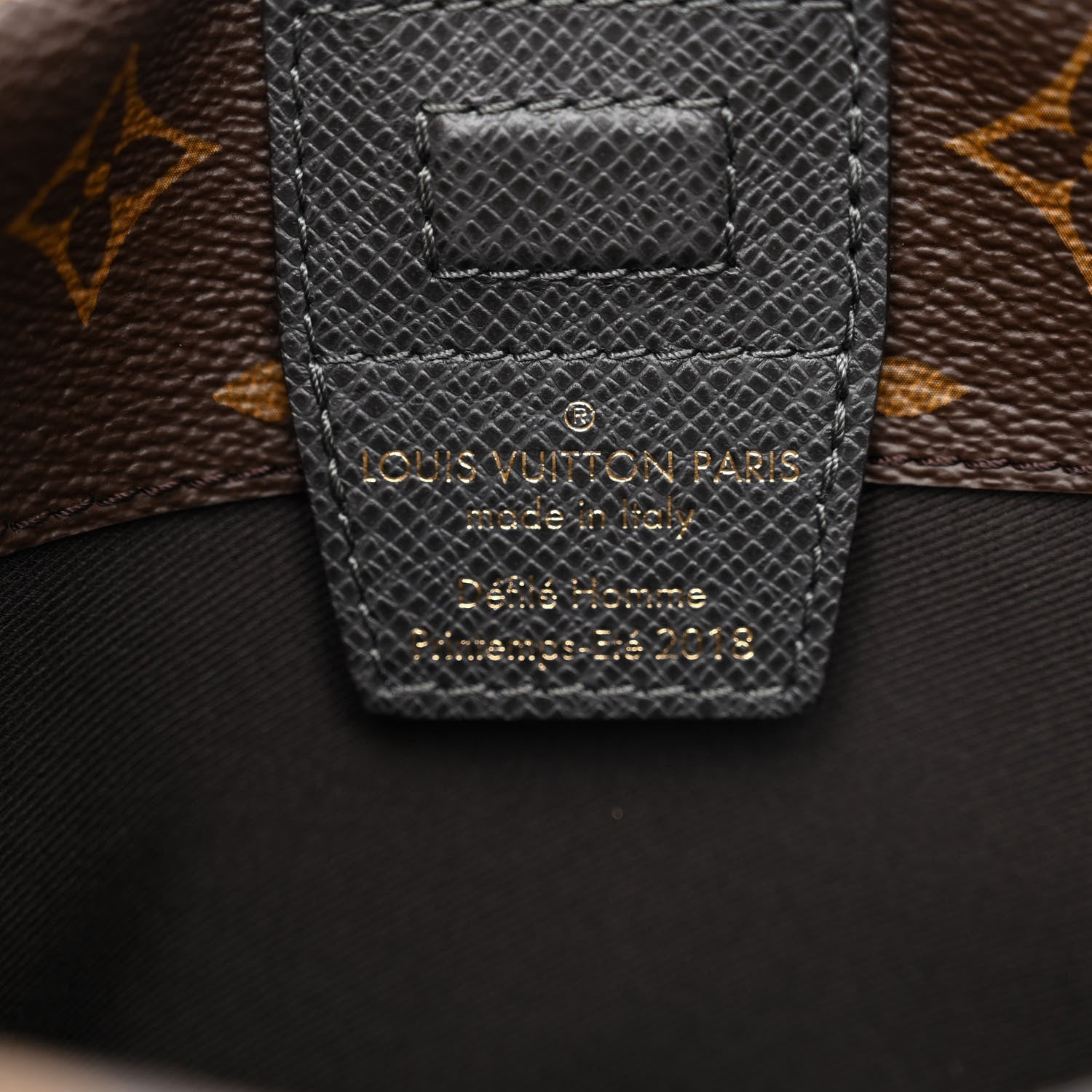 Louis Vuitton Monogram Small Outdoor Pouch Pacific Blue 6 of 9