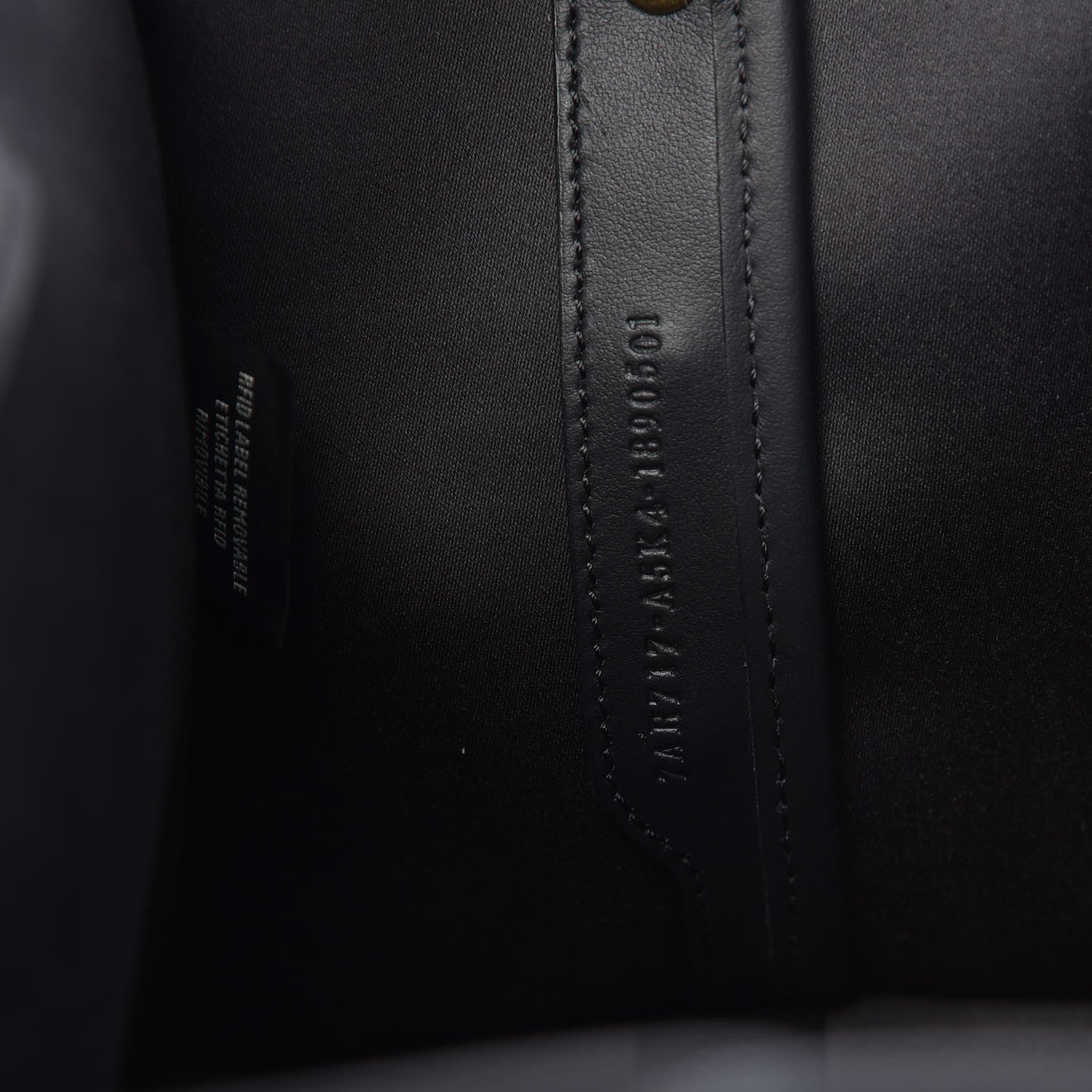 Fendi Glazed Fabric Vitello Century FF 1974 Stamp Patch Mini Peekaboo Defender Cover Mogano Panna Black 6 of 8