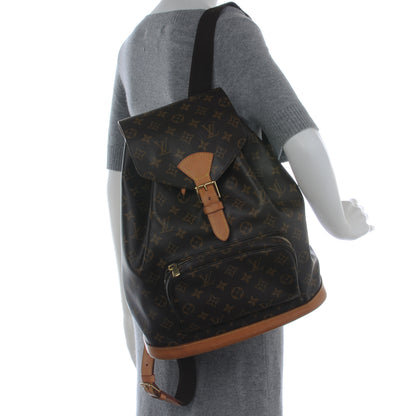Louis Vuitton Monogram Montsouris GM Backpack 2 of 7