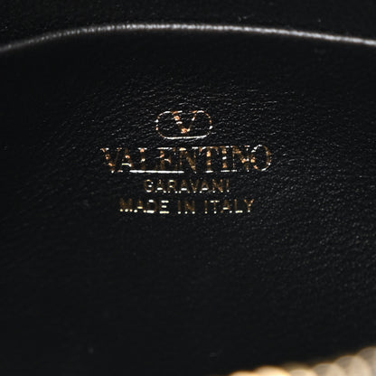 Valentino Garavani Lambskin Mini Vlogo Hobo Bag Black 6 of 11