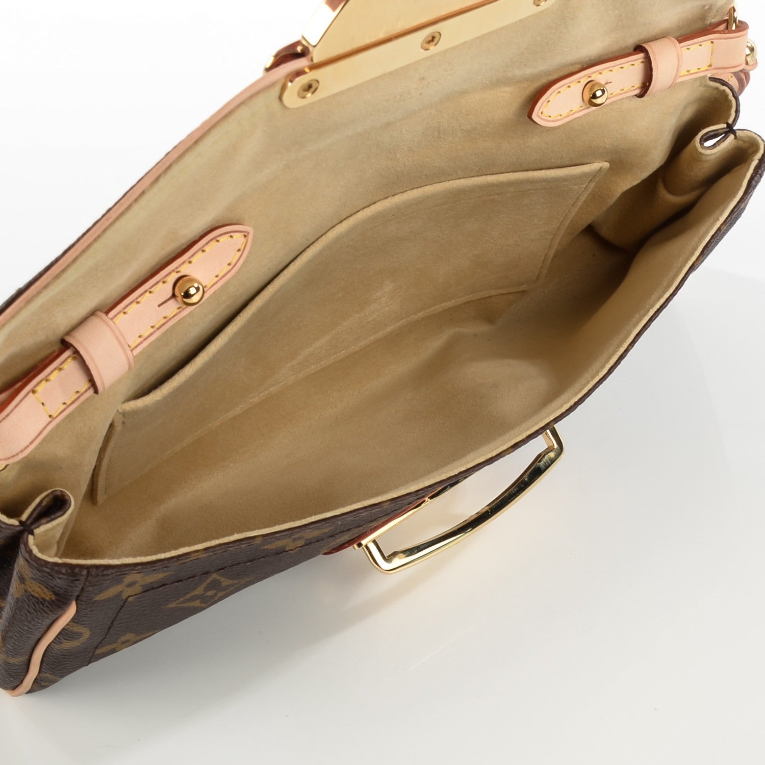 Louis Vuitton Monogram Beverly Clutch 5 of 7
