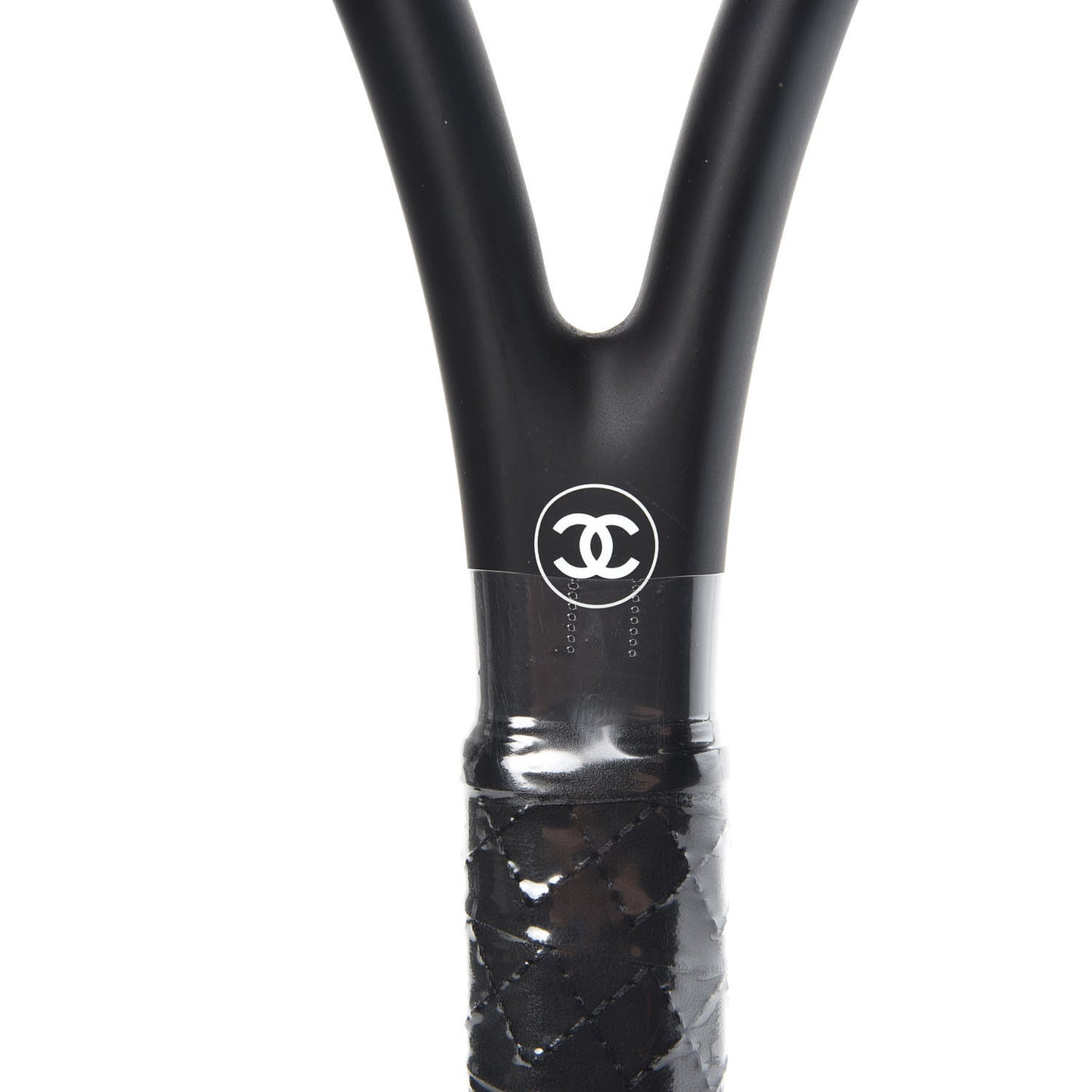 Tennis Racquet and Nylon Quilted Cover Black