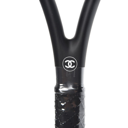 Chanel Tennis Racquet and Nylon Quilted Cover Black 3 of 8
