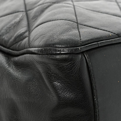 Chanel Lambskin Quilted Maxi Flap Black 16 of 18