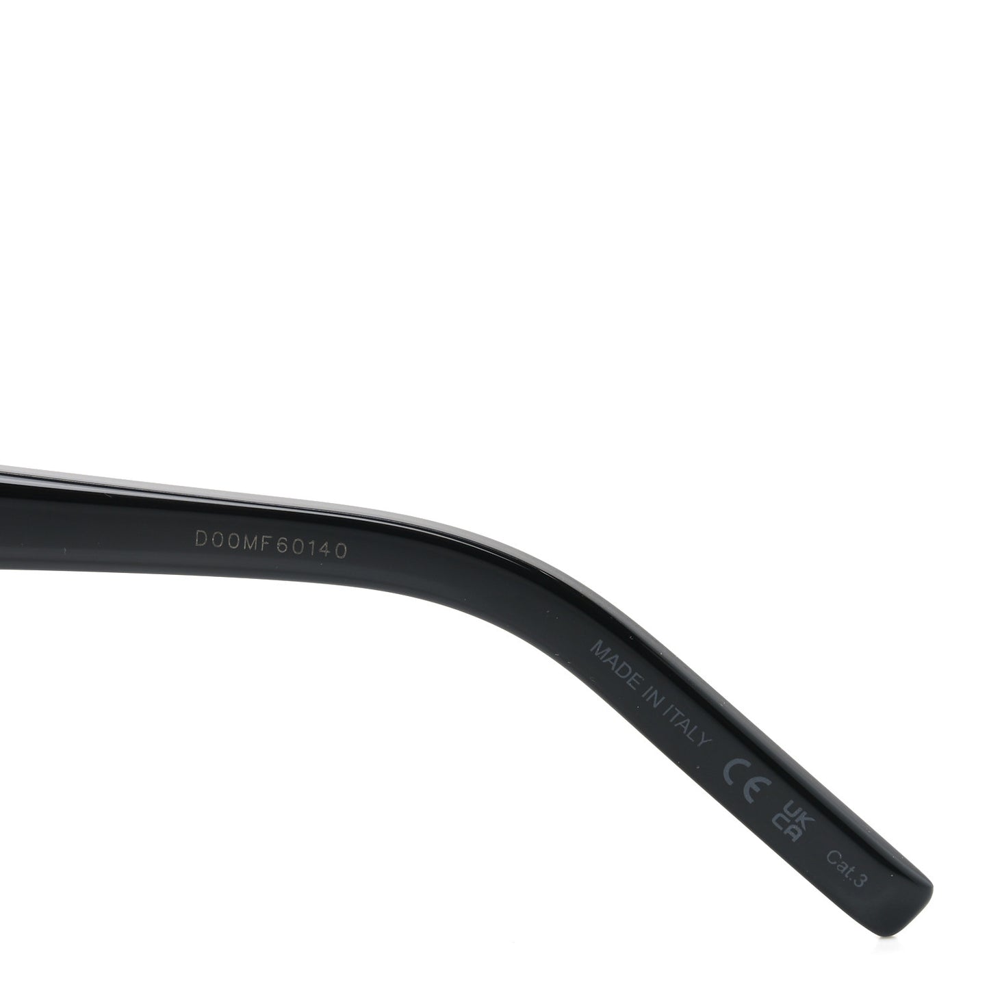 Acetate Cat Eye Sunglasses SL M143 Black
