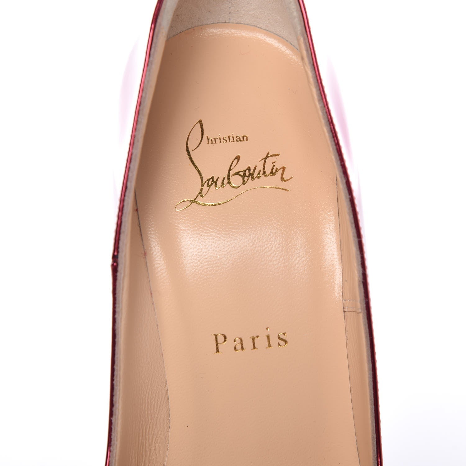 Christian Louboutin Metallic Patent So Kate 120 Pumps 38 Loubi 7 of 8