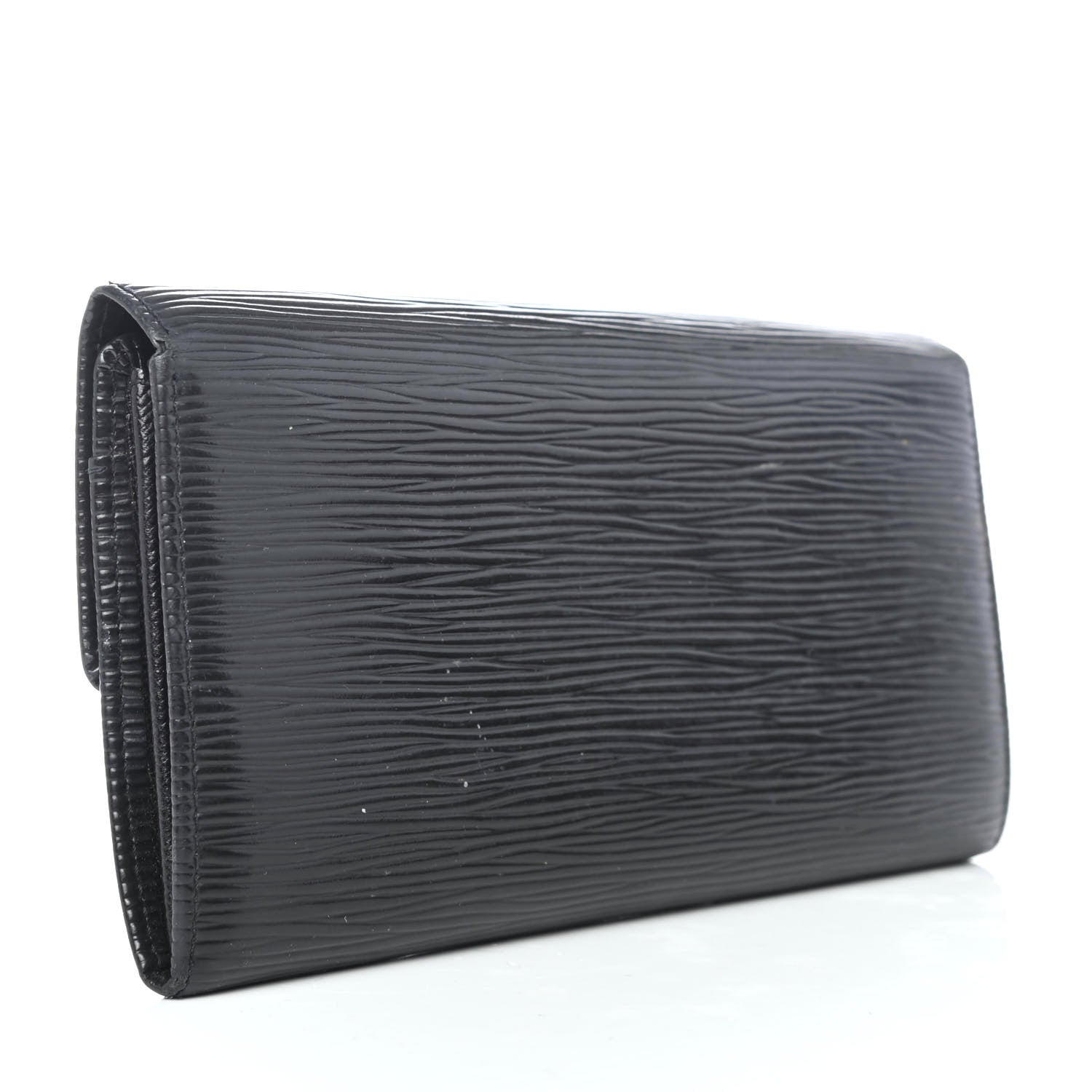 Louis Vuitton Epi Sarah Wallet Black 2 of 4