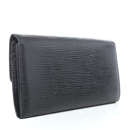 Louis Vuitton Epi Sarah Wallet Black 2 of 4