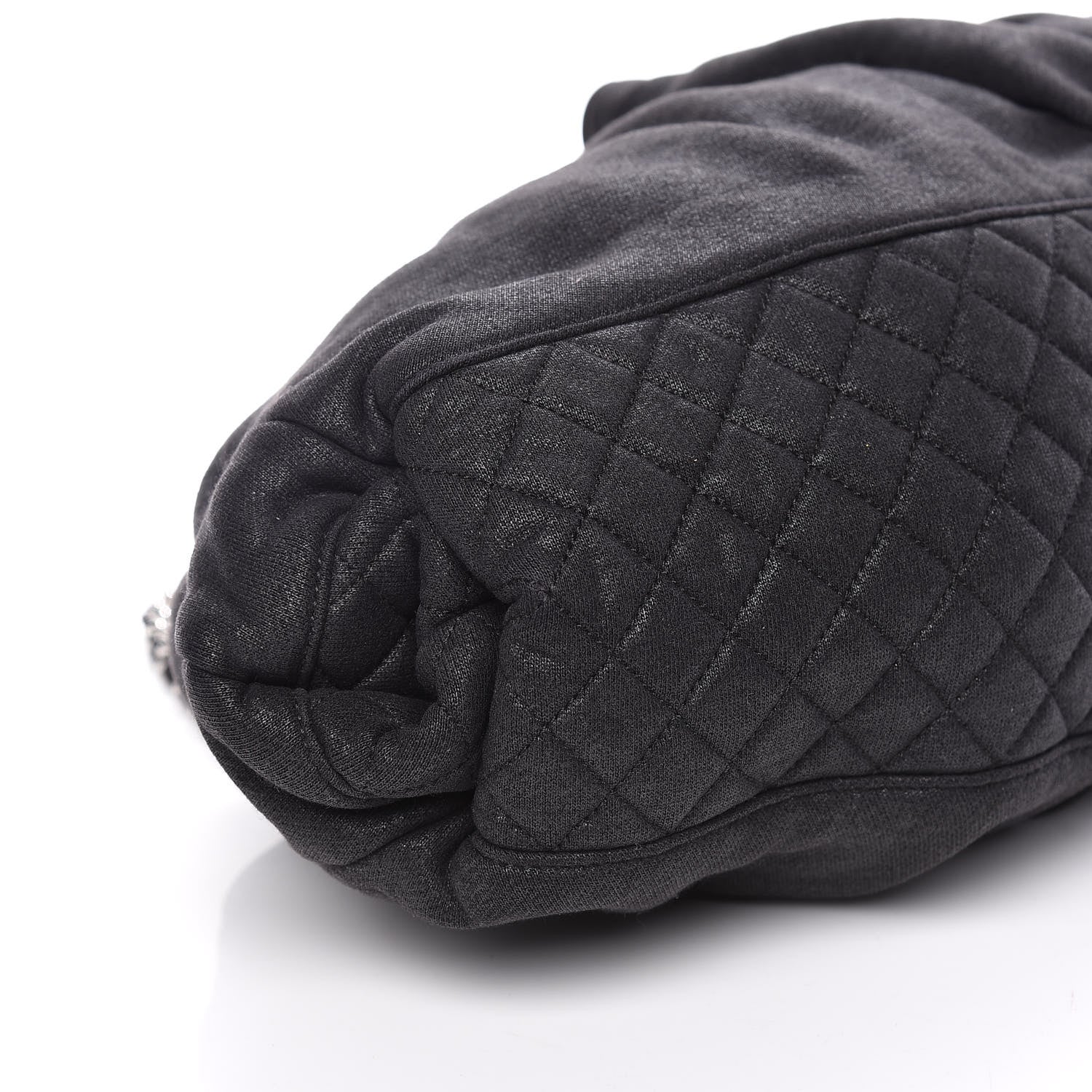 Chanel Jersey Melrose Cabas Black 5 of 10