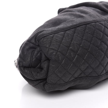 Chanel Jersey Melrose Cabas Black 5 of 10