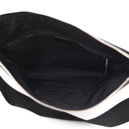Gucci GG Supreme Monogram Web Messenger Bag Black 4 of 9