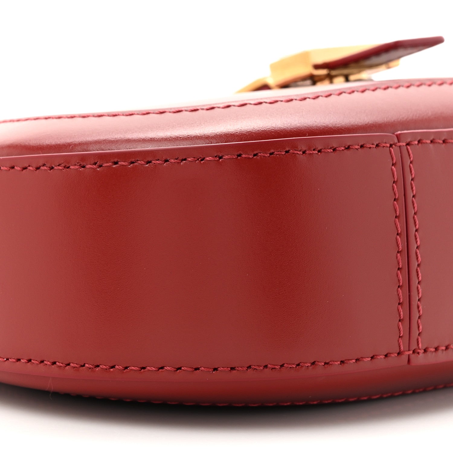 Versace Calfskin Small Greca Goddess Hobo Parade Red 9 of 10