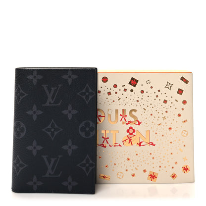 Louis Vuitton Monogram Eclipse Passport Cover 8 of 8