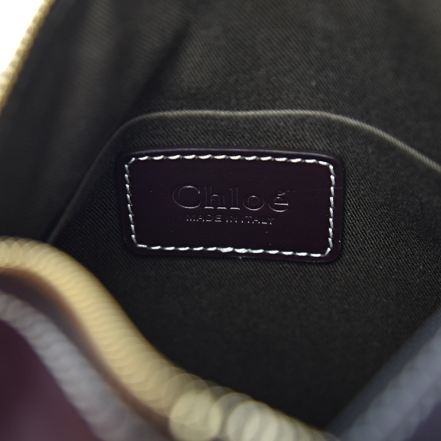 Calfskin Marcie Saddle Shoulder Bag Black Raisin