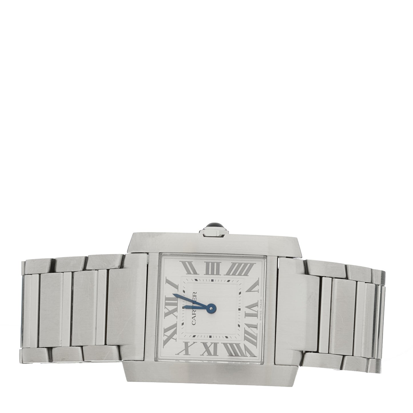 Stainless Steel 27mm Tank Francaise Quartz Watch