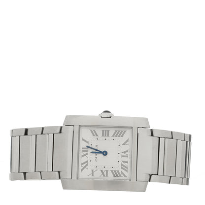 Cartier Stainless Steel 27mm Tank Francaise Quartz Watch 2 of 5