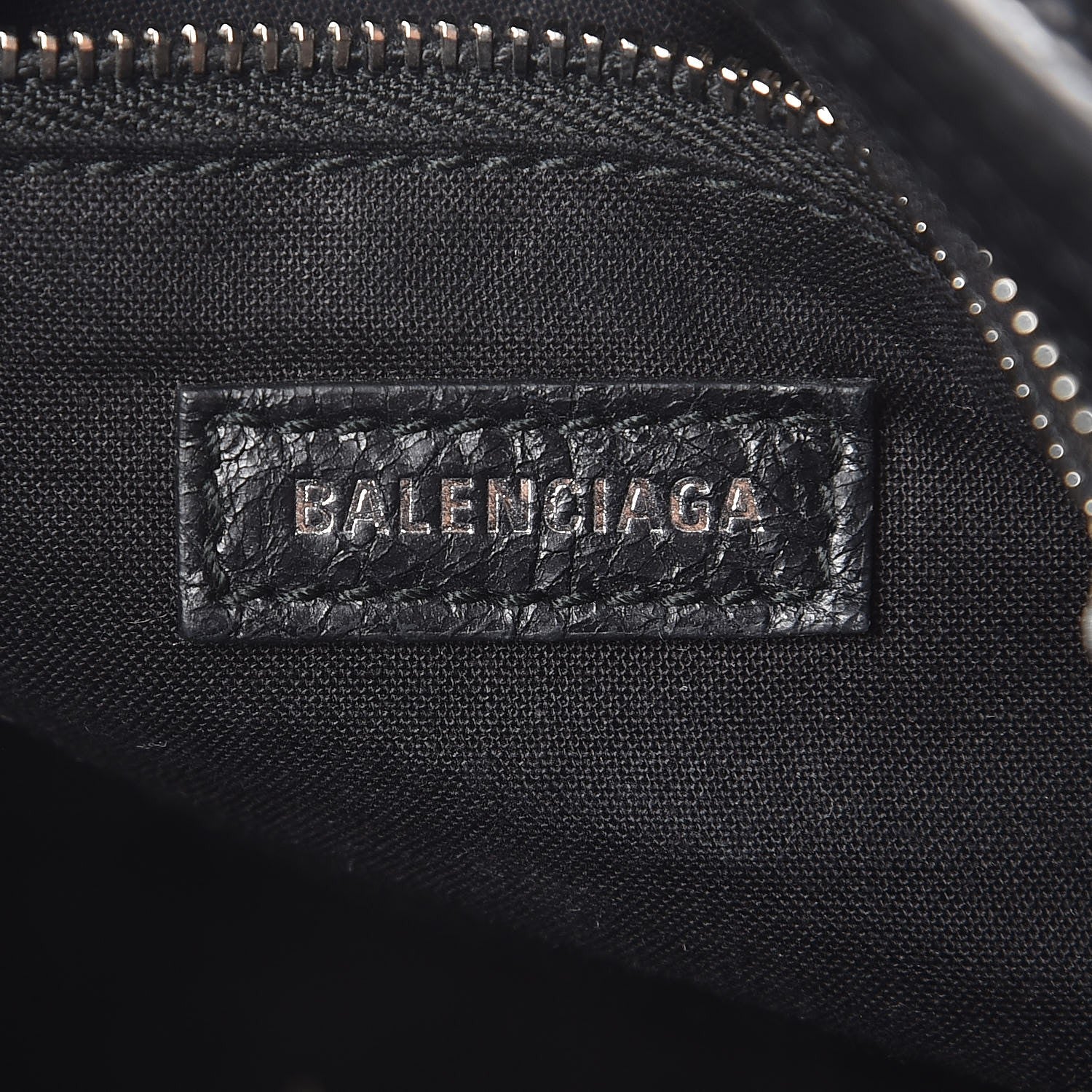 Balenciaga Agneau Classic Silver Hardware Mini City Black 7 of 10