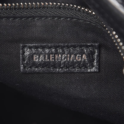 Balenciaga Agneau Classic Silver Hardware Mini City Black 7 of 10