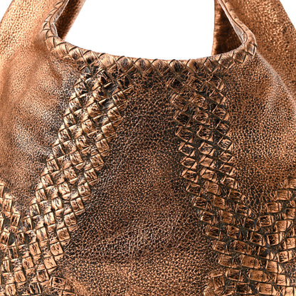 Bottega Veneta Metallic Cervo Deerskin Large Hobo Rame Ossidato 5 of 11