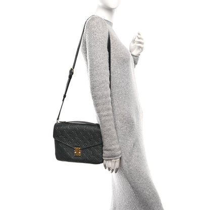 Louis Vuitton Empreinte Pochette Metis Black 2 of 11