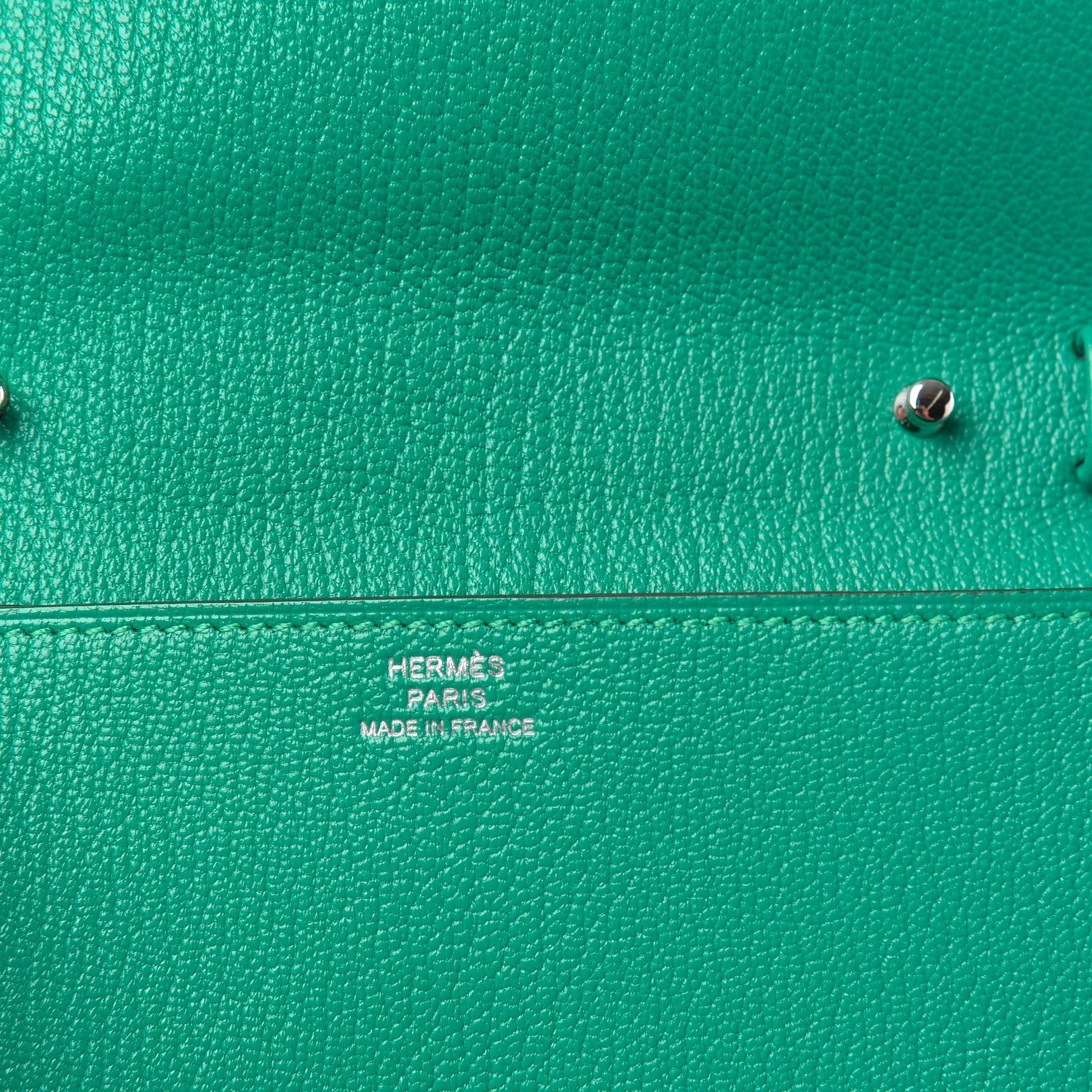 Hermes Chevre Mysore Clic 16 Wallet Vert Verone 6 of 9