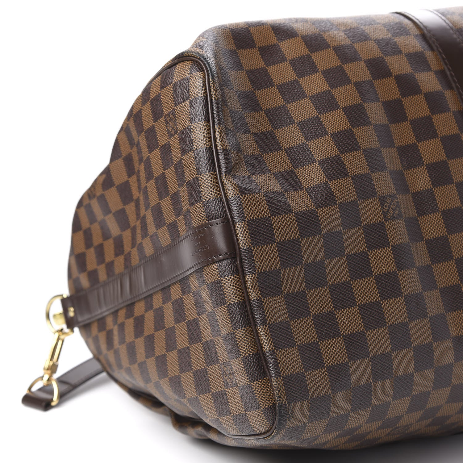 Louis Vuitton Damier Ebene Keepall Bandouliere 55 5 of 9