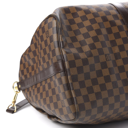 Louis Vuitton Damier Ebene Keepall Bandouliere 55 5 of 9