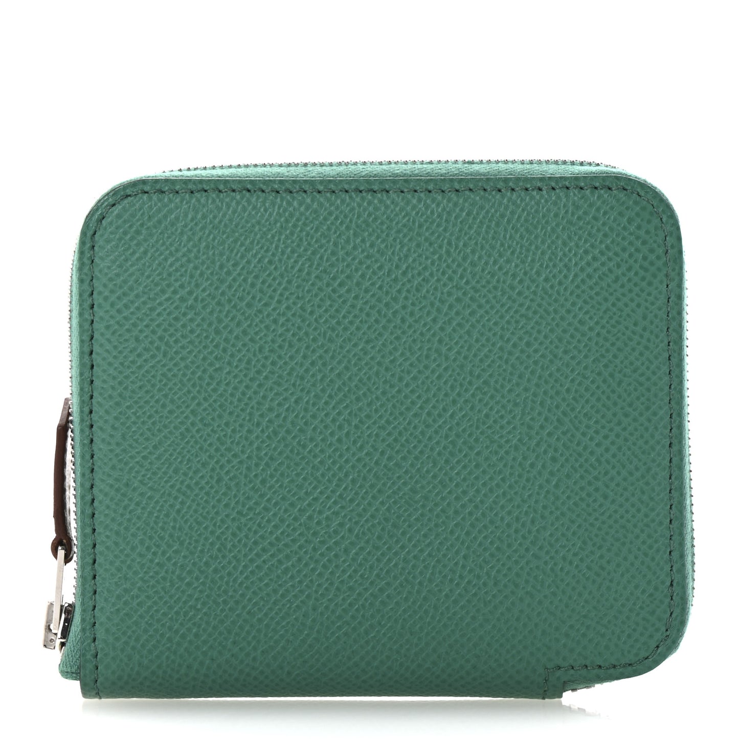 Epsom Silk'In Compact Wallet Vert Jade