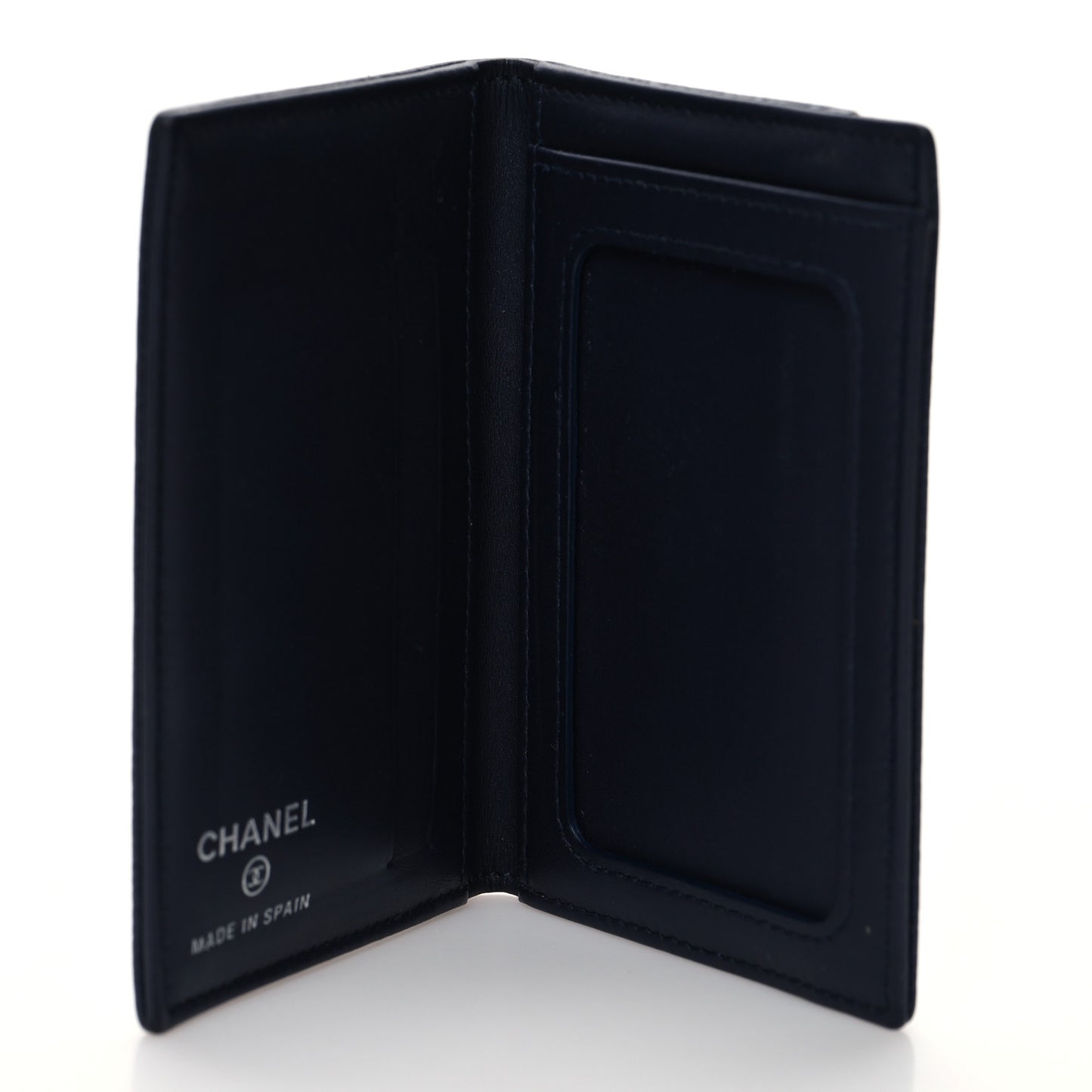 Caviar Timeless CC Timeless Card Holder Wallet Navy
