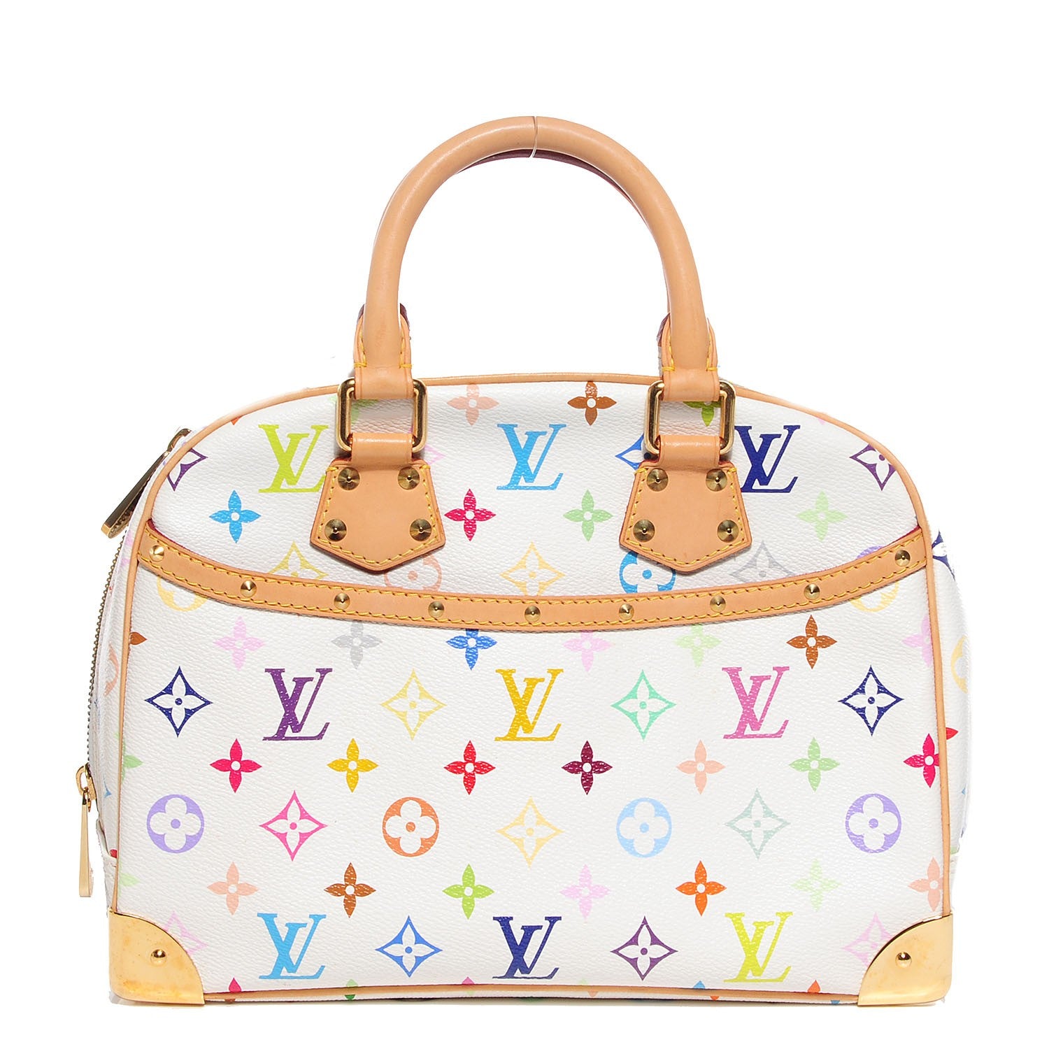 Louis Vuitton Monogram Multicolor Trouville White 1 of 7
