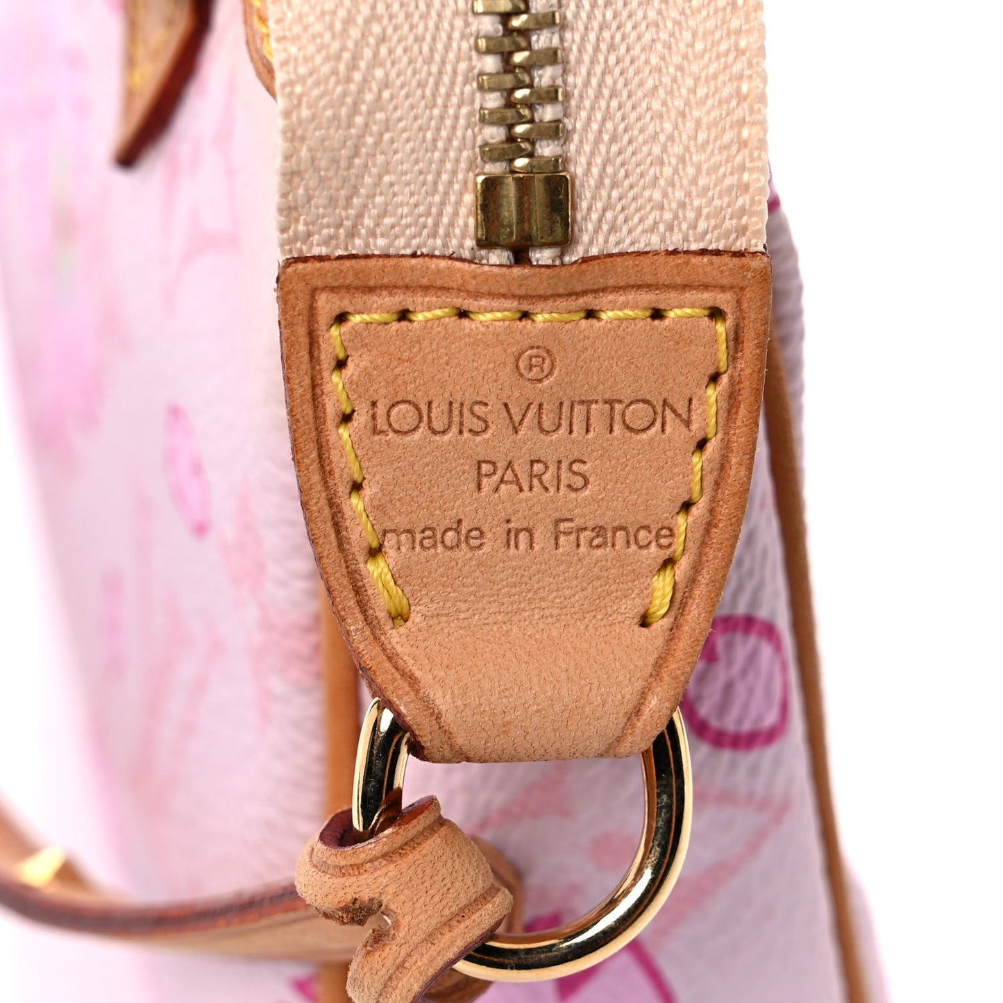 Monogram Cherry Blossom Pochette Accessories Pink