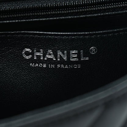 Chanel Aged Calfskin Chevron Quilted 2.55 Reissue Mini Flap So Black 5 of 6