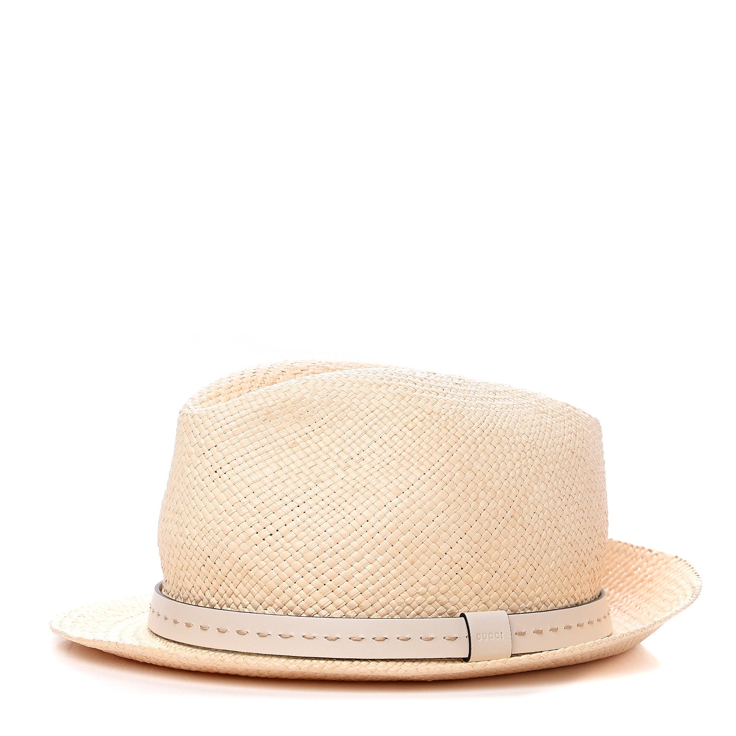 Straw Fedora Hat M