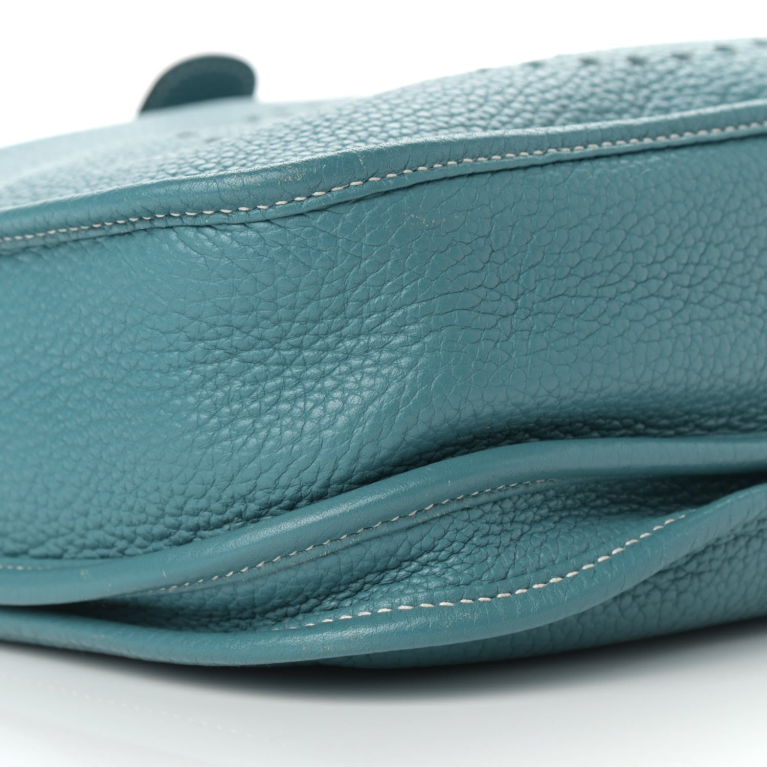Hermes Taurillon Clemence Evelyne III PM Blue Jean 8 of 16