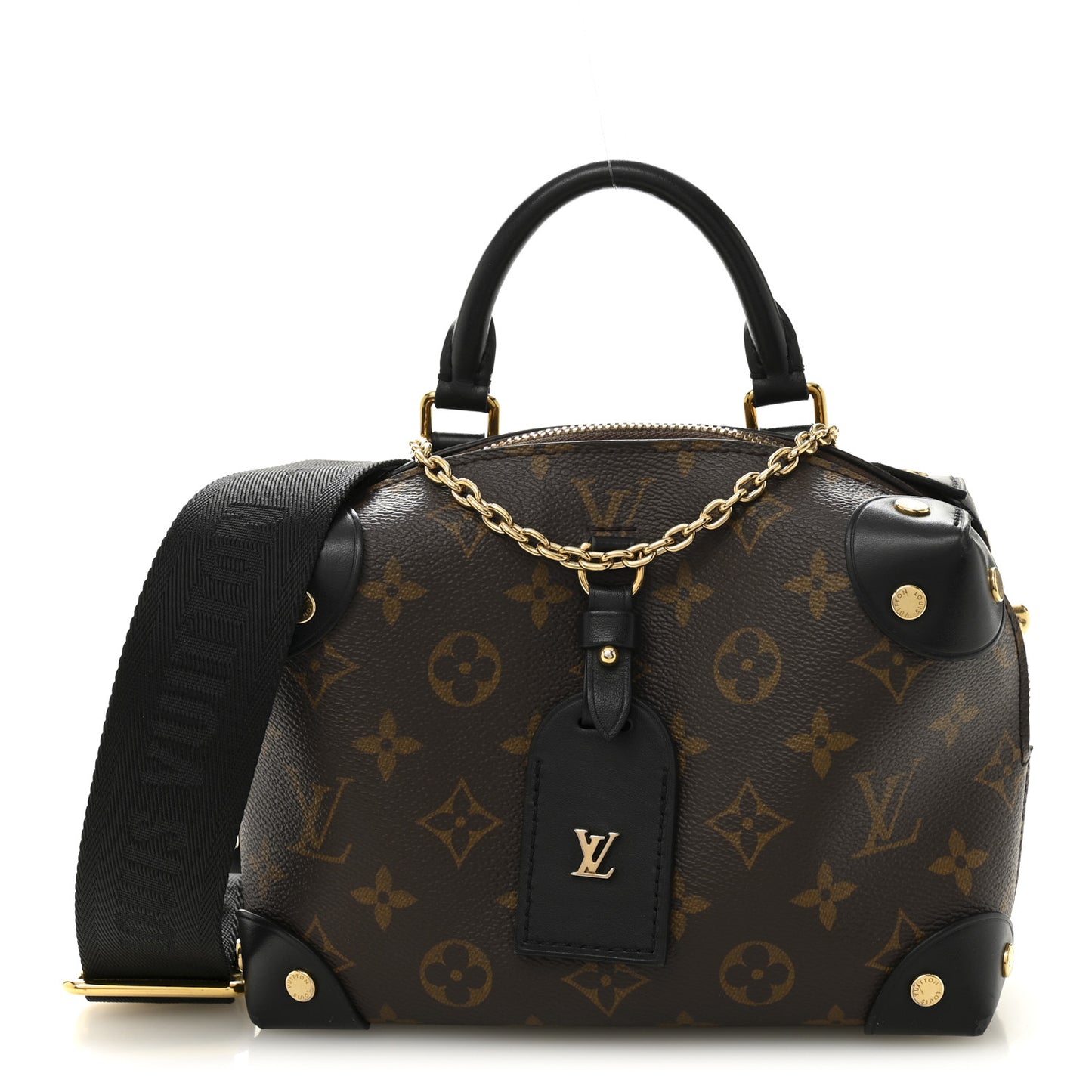 Monogram Petite Malle Souple Black