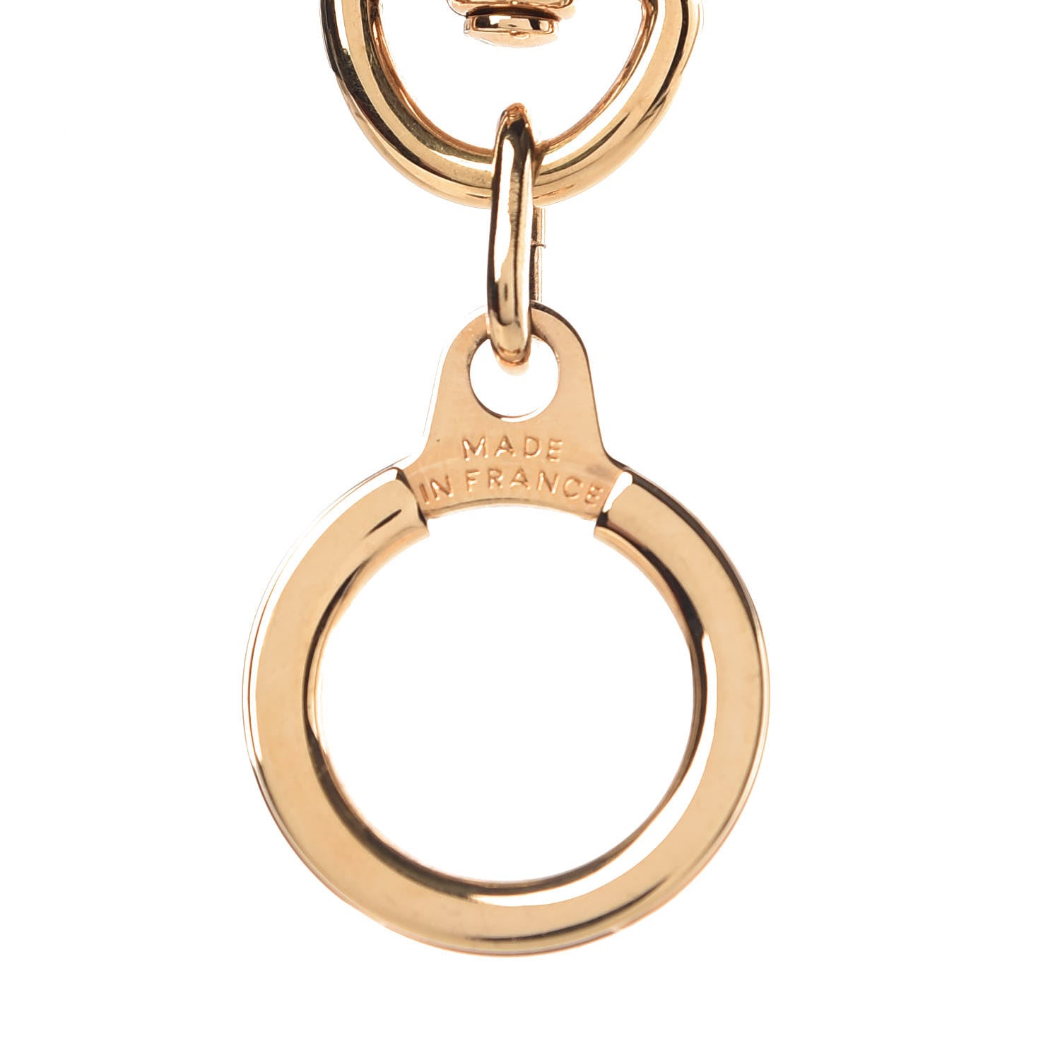 Louis Vuitton Pochette Extender Key Ring Gold 3 of 3