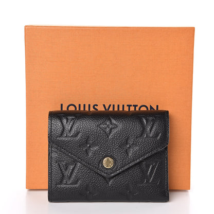 Louis Vuitton Empreinte Victorine Wallet Black 8 of 8