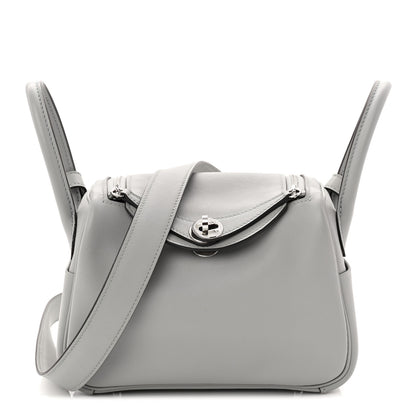 Hermes Swift Mini Lindy 20 Gris Pantin 1 of 11