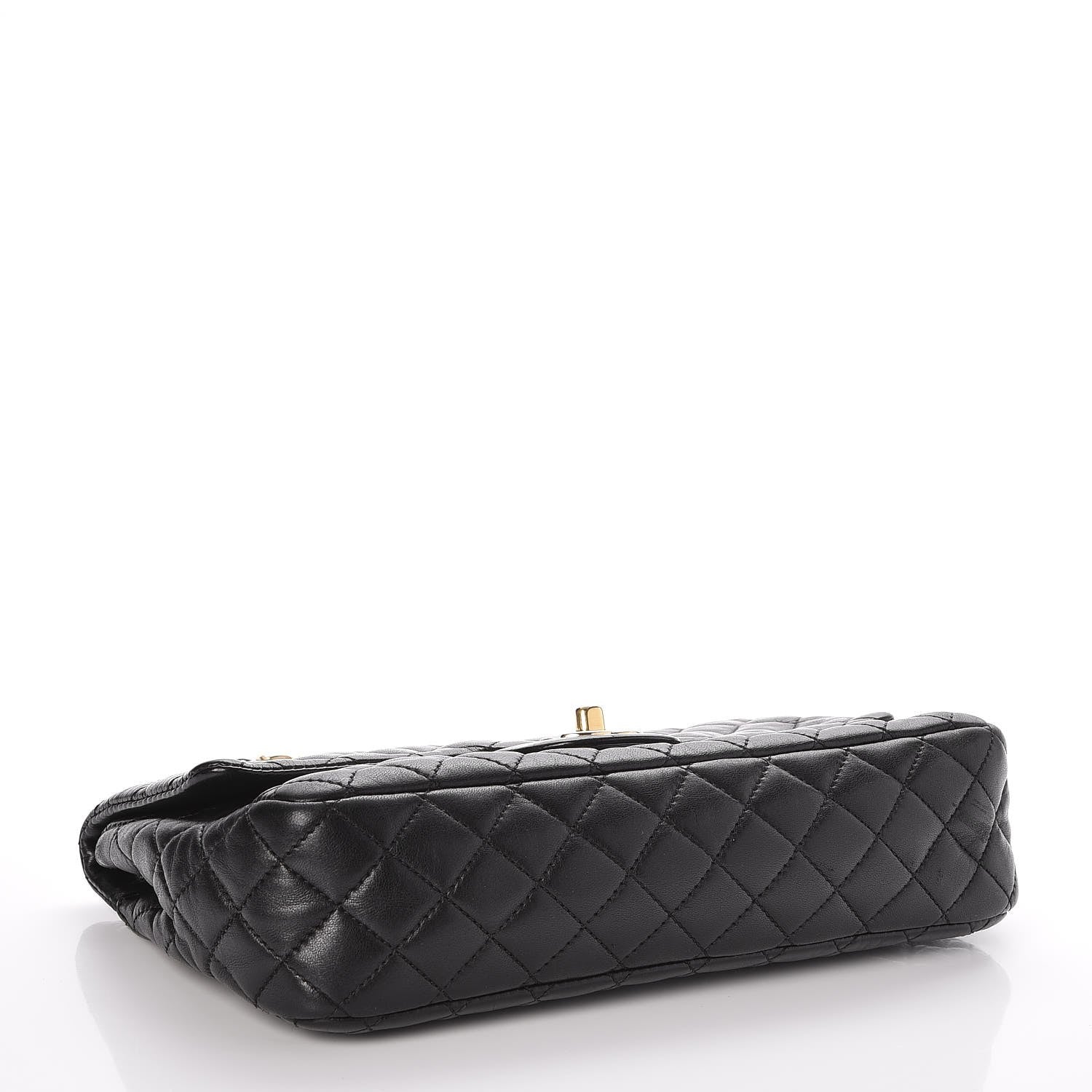 Chanel Lambskin Micro Quilted Small Single Flap Black 5 of 9