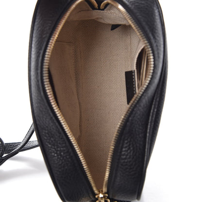 Gucci Pebbled Calfskin Small Soho Disco Bag Black 5 of 7