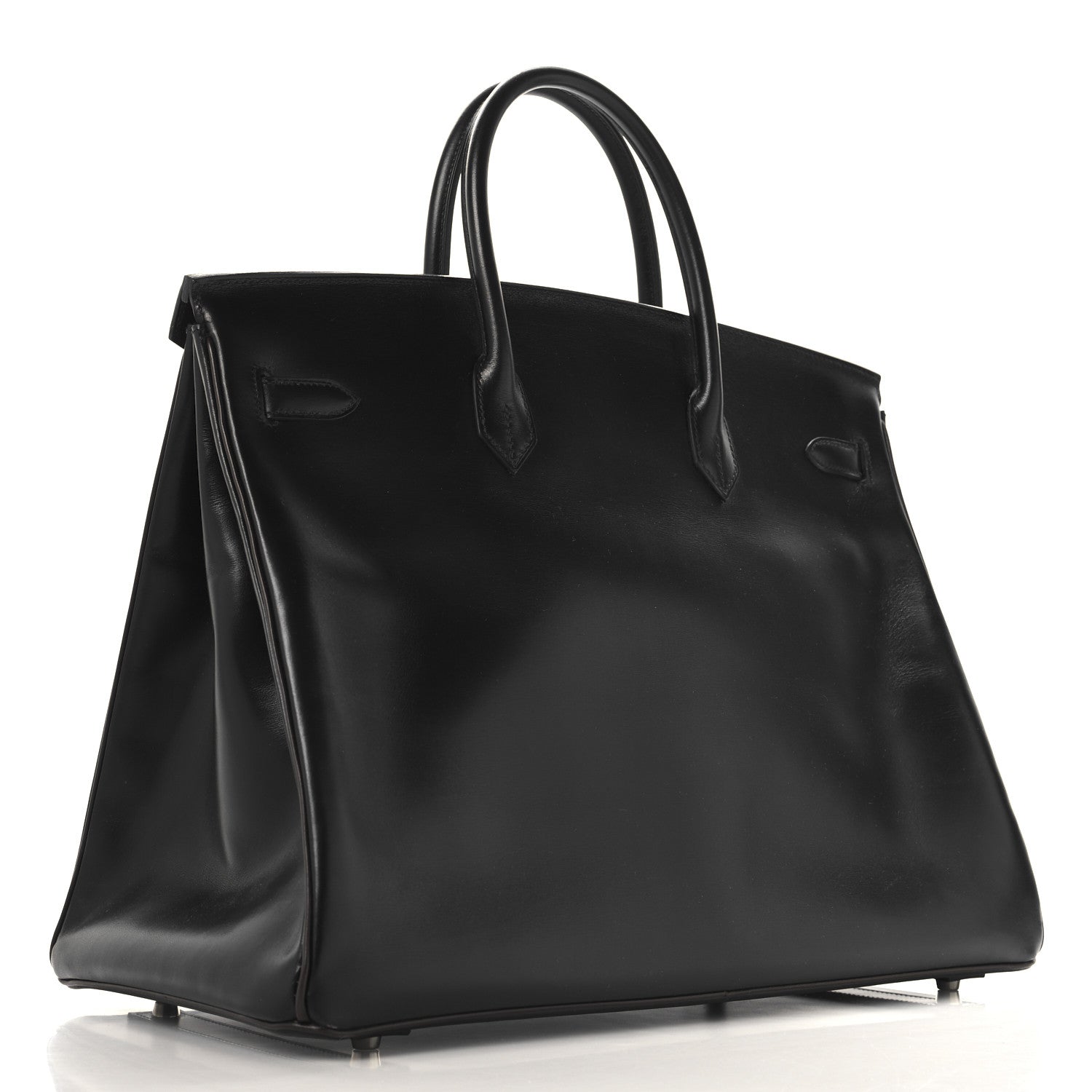 Hermes Box Verso Birkin 40 Black Chocolate 3 of 15