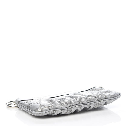 Gucci Guccissima New Britt Wristlet Silver 4 of 8