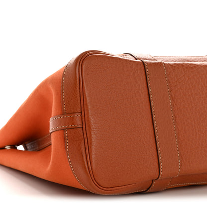 Hermes Toile Buffle Garden Party 30 TPM Potiron 8 of 11